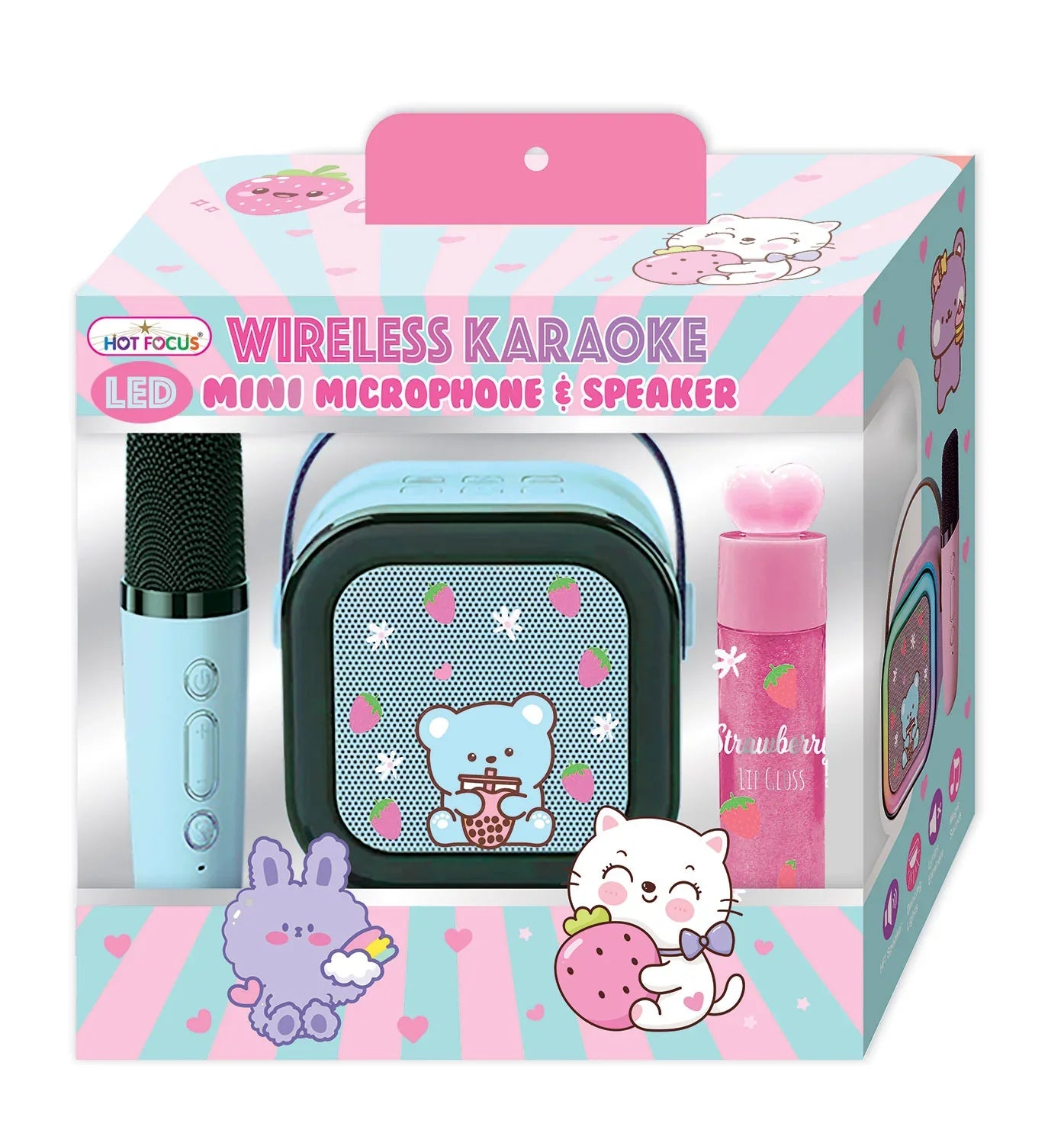 Hot Focus LED Wireless Karaoke