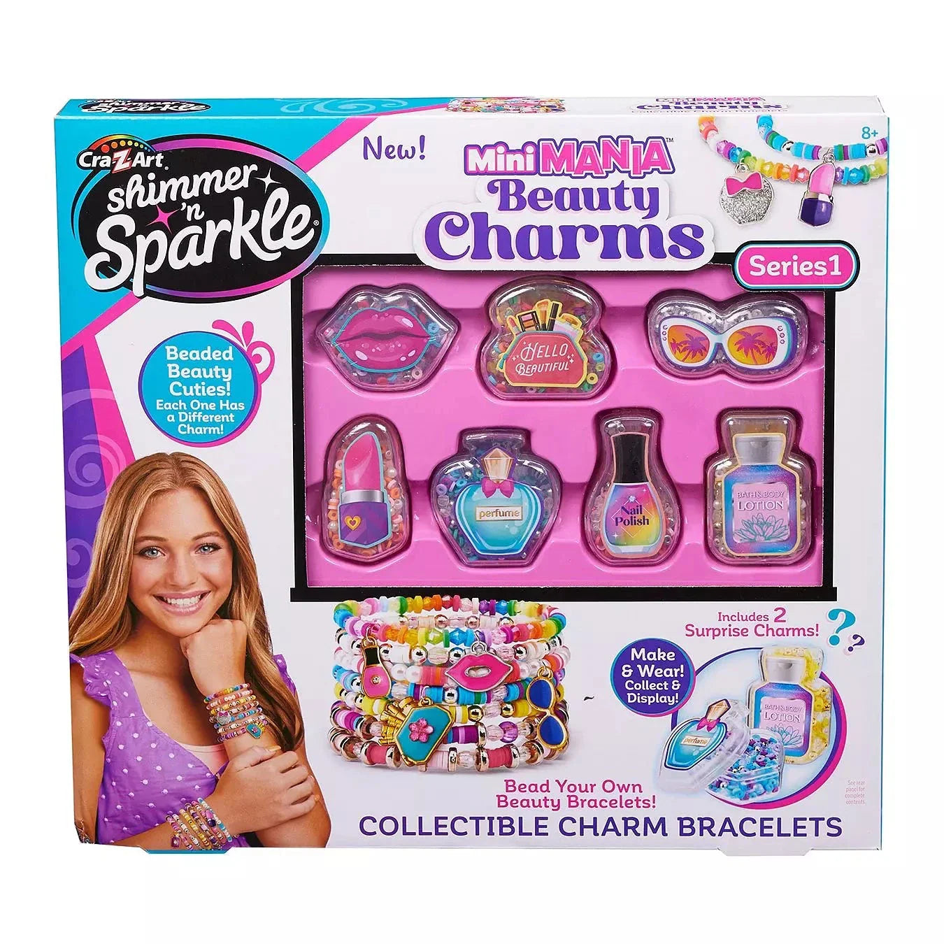 Cra-Z-Art Shimmer n Sparkle Mini Mania Beauty Charms