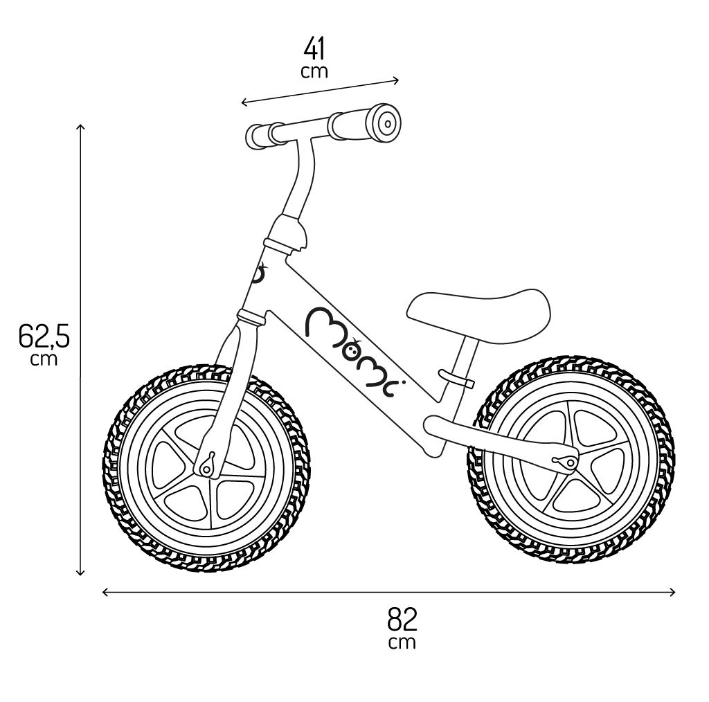 MoMi Fleet balance bike