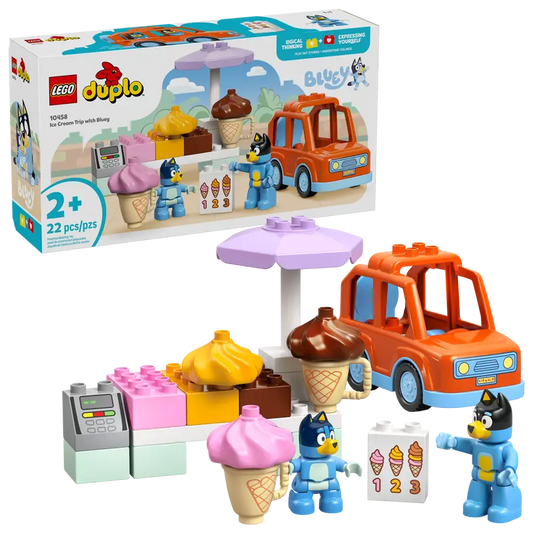 Lego Ice Cream Trip with Bluey