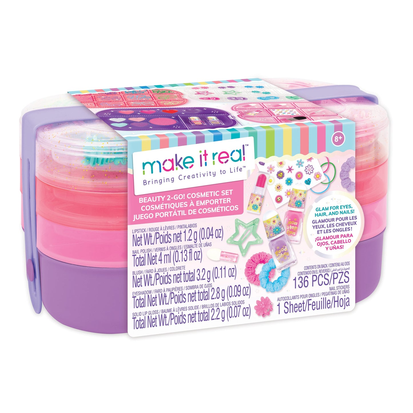 Make It Real Beauty 2-Go! Cosmetic Set