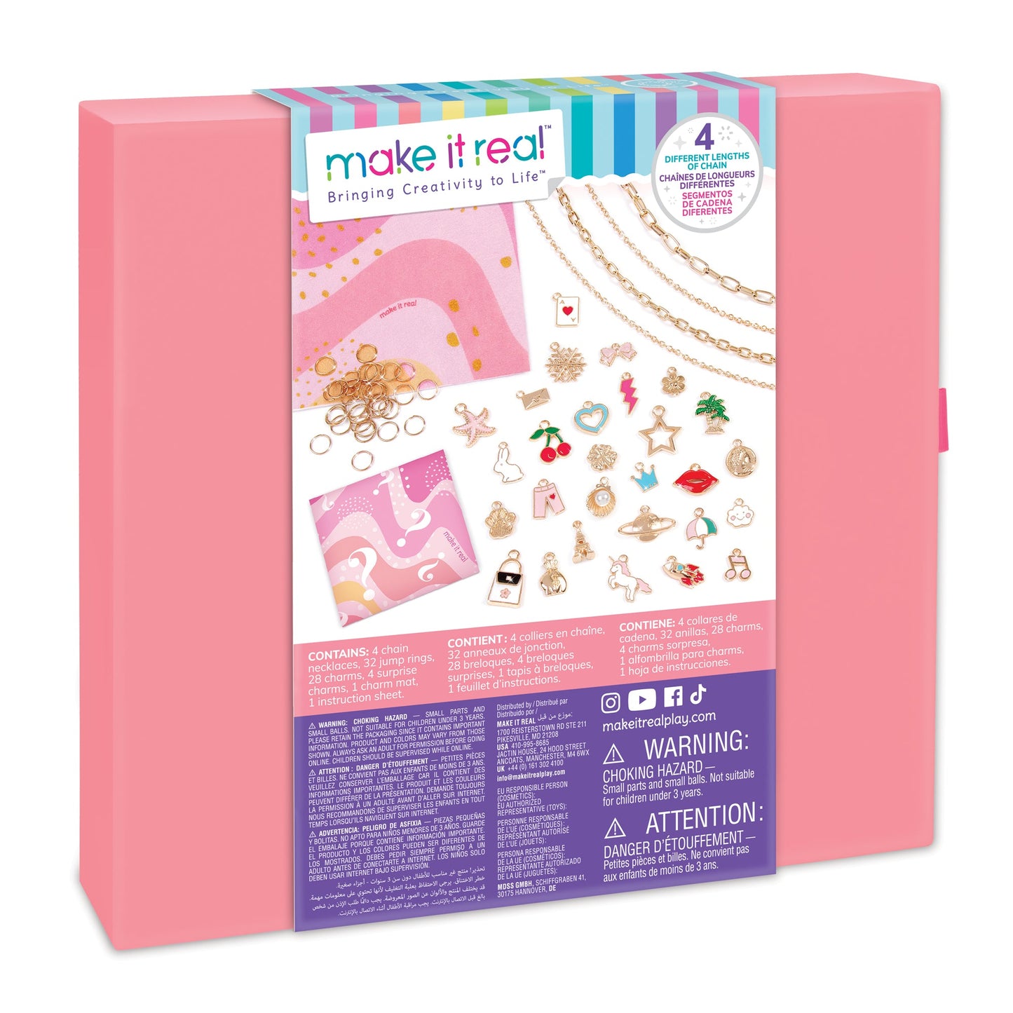 MAKE IT REAL  Handful of Charm Jewelry Set