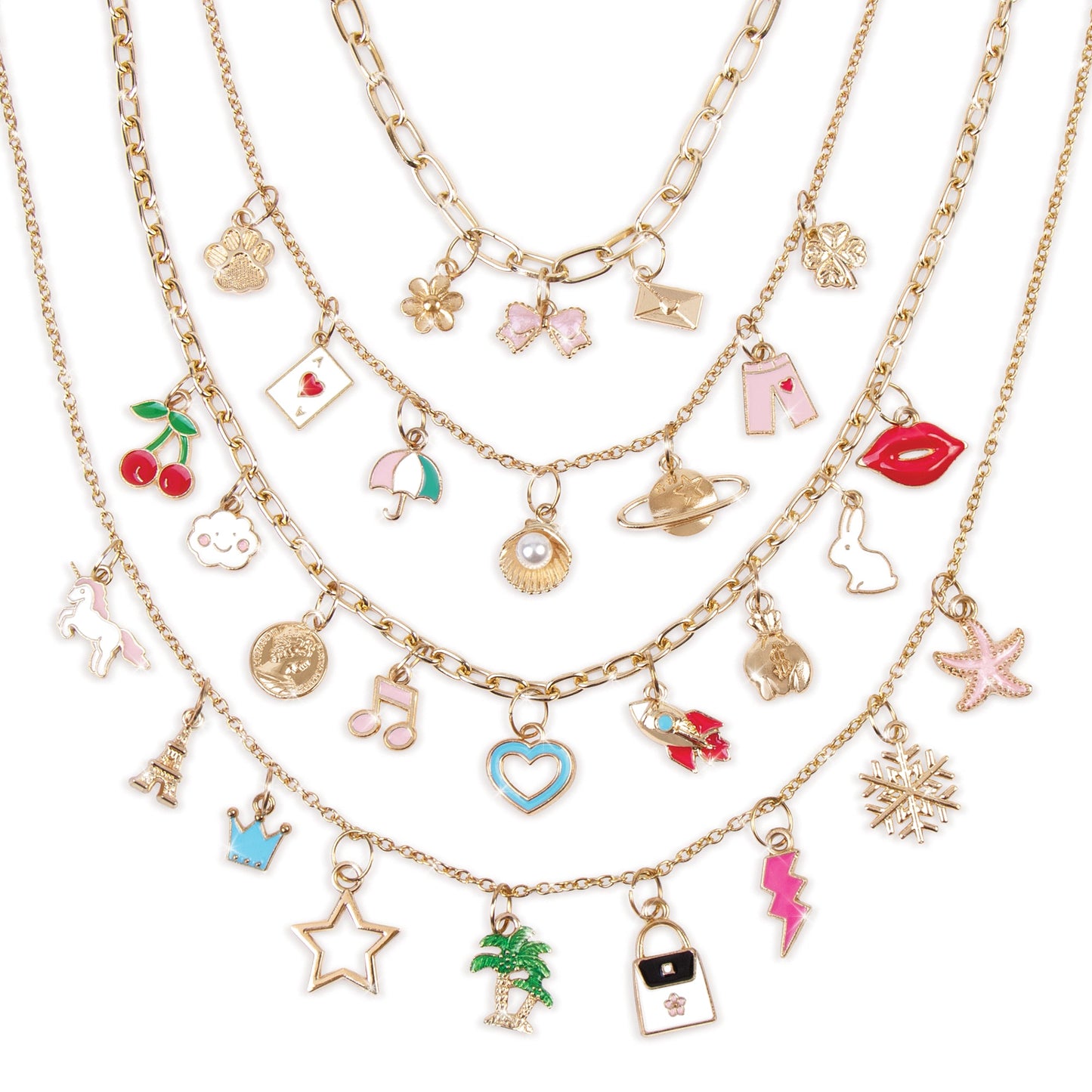 MAKE IT REAL  Handful of Charm Jewelry Set