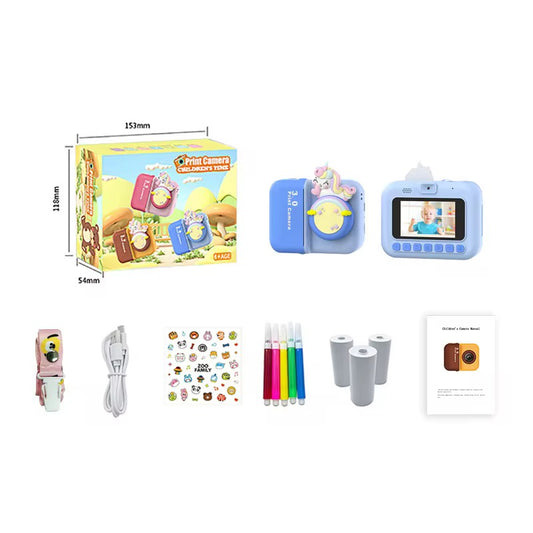 Camera Print with accessories