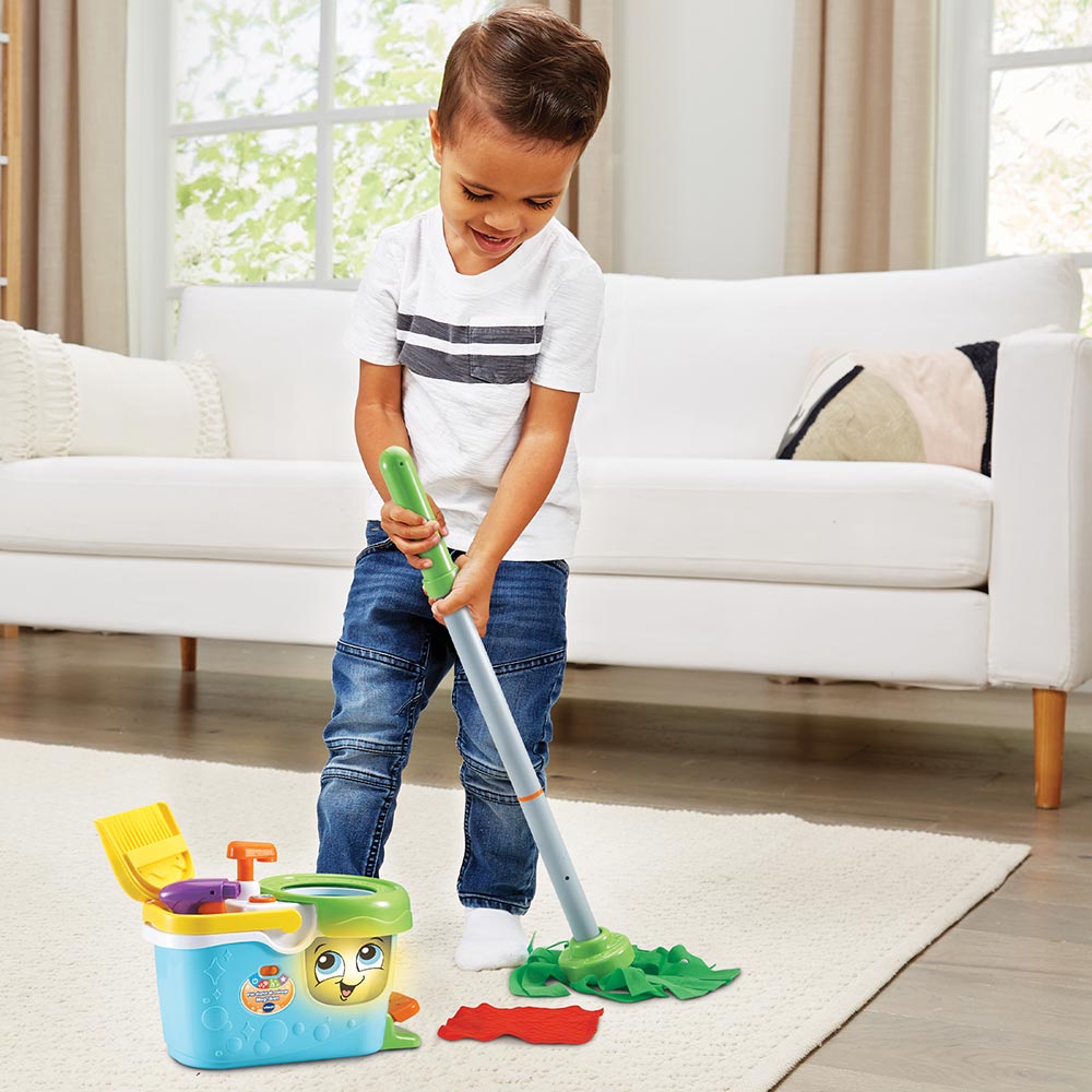 VTech P'tit Chariot De Menage Magi'clean
