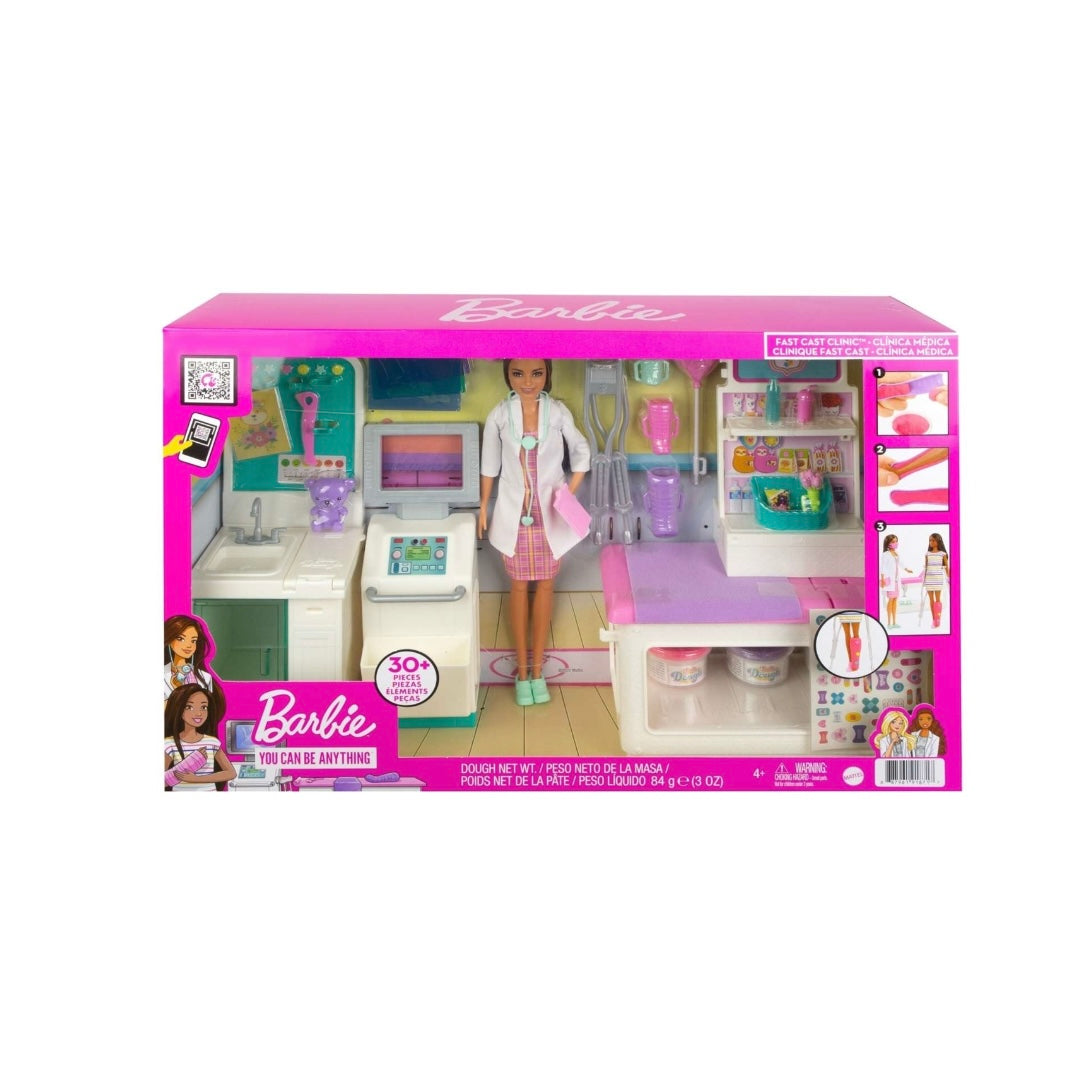 Barbie Fast Cast Clinic Playset