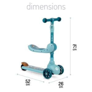 MoMi Kiuru 2-in-1 Scooter